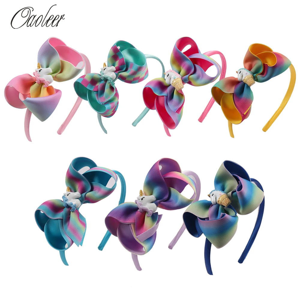 7pcs/lot 4" Cartoon Hairband Rainbow Hairbands For Kids Grosgrain Ribbon Boutique Handmade Headbands Girls Hair Accessories
7pcs/lot 4" Cartoon Hairband Rainbow Hairbands For Kids Grosgrain Ribbon Boutique Handmade Headbands Girls Hair Accessories