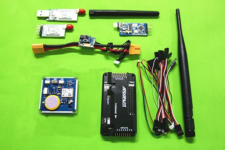 APM 2.6 ArduPilot Flight Controller + GPS + 3DR Telemetry Kit + Mini OSD + Power
APM 2.6 ArduPilot Flight Controller + GPS + 3DR Telemetry Kit + Mini OSD + Power