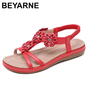BEYARNE2019 New Fashion Summer Women Bohemia Sandals Rhinestones Leisure Beach Shoes Flowers Female Sandal Plus Size35-42eE621
BEYARNE2019 New Fashion Summer Women Bohemia Sandals Rhinestones Leisure Beach Shoes Flowers Female Sandal Plus Size35-42eE621