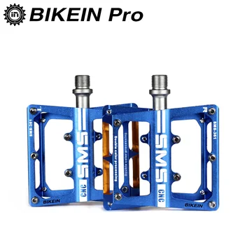 BIKEIN Cycling Bicycle CNC 6 Colors Pedal BMX Anti-Slip Flat Pedals DU Bearing Platform Mountain MTB Bike Accessories 326g/Pair
BIKEIN Cycling Bicycle CNC 6 Colors Pedal BMX Anti-Slip Flat Pedals DU Bearing Platform Mountain MTB Bike Accessories 326g/Pair
