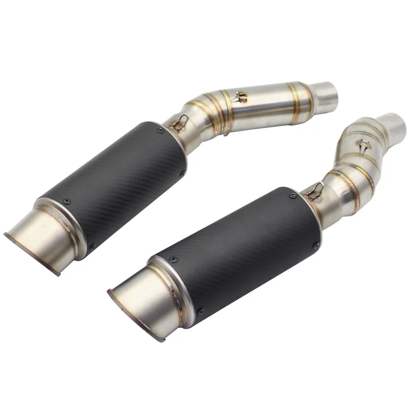 Modified Motorcycle Exhaust Muffler System for Z1000 Z1000SX NINJA 1000 2010-2018 Carbon Fiber material
Modified Motorcycle Exhaust Muffler System for Z1000 Z1000SX NINJA 1000 2010-2018 Carbon Fiber material