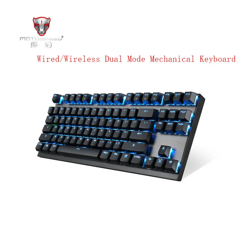 Motospeed GK82 Type-C 2.4G Wireless/Wired Mechanical Gaming Keyboard 87Key Red Switch Rechargeable RGB Backlight for PC Laptop
Motospeed GK82 Type-C 2.4G Wireless/Wired Mechanical Gaming Keyboard 87Key Red Switch Rechargeable RGB Backlight for PC Laptop
