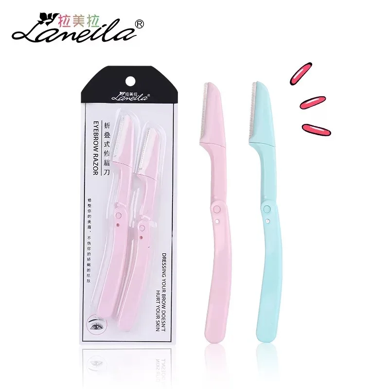 Folding eyebrow trimmer stainless steel two sets easy eyebrow trimming coarse mesh portable sy-a0888
Folding eyebrow trimmer stainless steel two sets easy eyebrow trimming coarse mesh portable sy-a0888