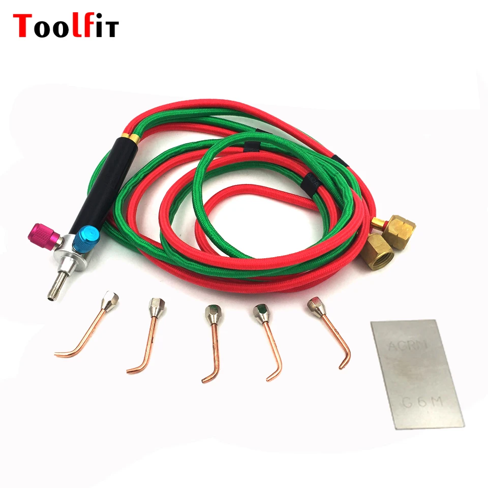 Mini Smith Torch With 5 Tips Soldering Equipment Gold Welding Torch Gas Torch Flame Welding Tools +1pc Soldering Blade
Mini Smith Torch With 5 Tips Soldering Equipment Gold Welding Torch Gas Torch Flame Welding Tools +1pc Soldering Blade