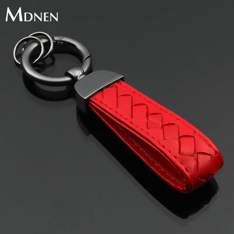 MDNEN Woven Leather Metal Keychain Cortex Auto Waist Leather Key Chain Metal Car Keyfob Keyrings Keyholder for Car Key Men Women
MDNEN Woven Leather Metal Keychain Cortex Auto Waist Leather Key Chain Metal Car Keyfob Keyrings Keyholder for Car Key Men Women