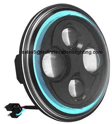 Free shipping Bule Halo Black Face IP67 30W 7inch Auto Parts Market OSROM LED Low&High Beam Head light with DRL Wholesales
Free shipping Bule Halo Black Face IP67 30W 7inch Auto Parts Market OSROM LED Low&High Beam Head light with DRL Wholesales