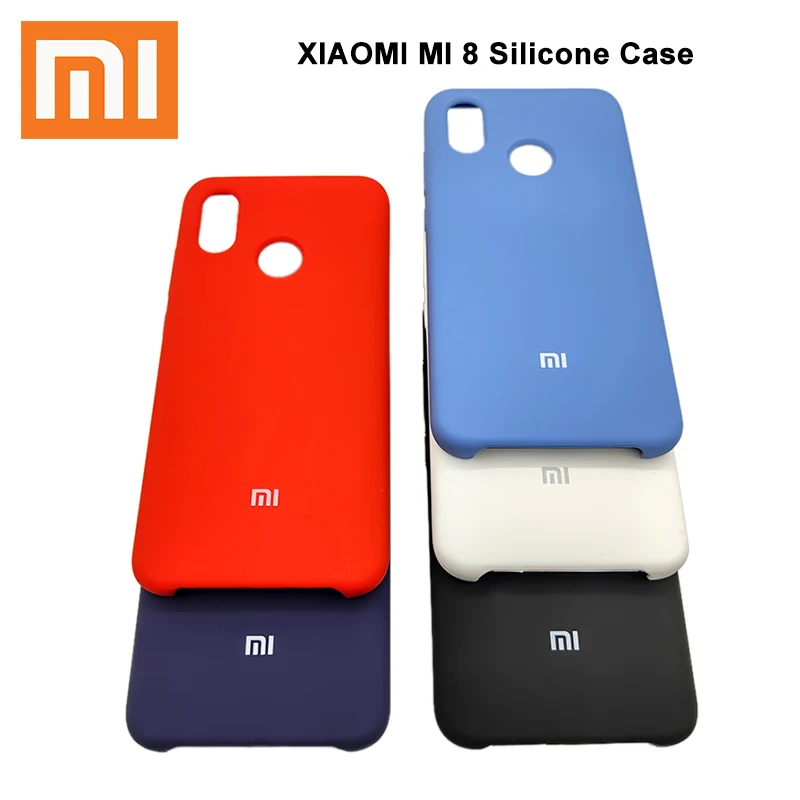 Mi 8 Case Original Xiaomi Mi 8 Silky Soft-Touch Finish Case Back Liquid Silicone Protective Cover Anti-fall for MI8 with logo
Mi 8 Case Original Xiaomi Mi 8 Silky Soft-Touch Finish Case Back Liquid Silicone Protective Cover Anti-fall for MI8 with logo