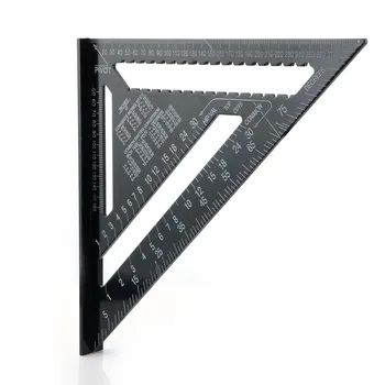 12 inch Triangle Angle Ruler Protractor Woodworking Measurement Tool 30cm Quick Read Square Layout Gauge Tool High-Precision
12 inch Triangle Angle Ruler Protractor Woodworking Measurement Tool 30cm Quick Read Square Layout Gauge Tool High-Precision