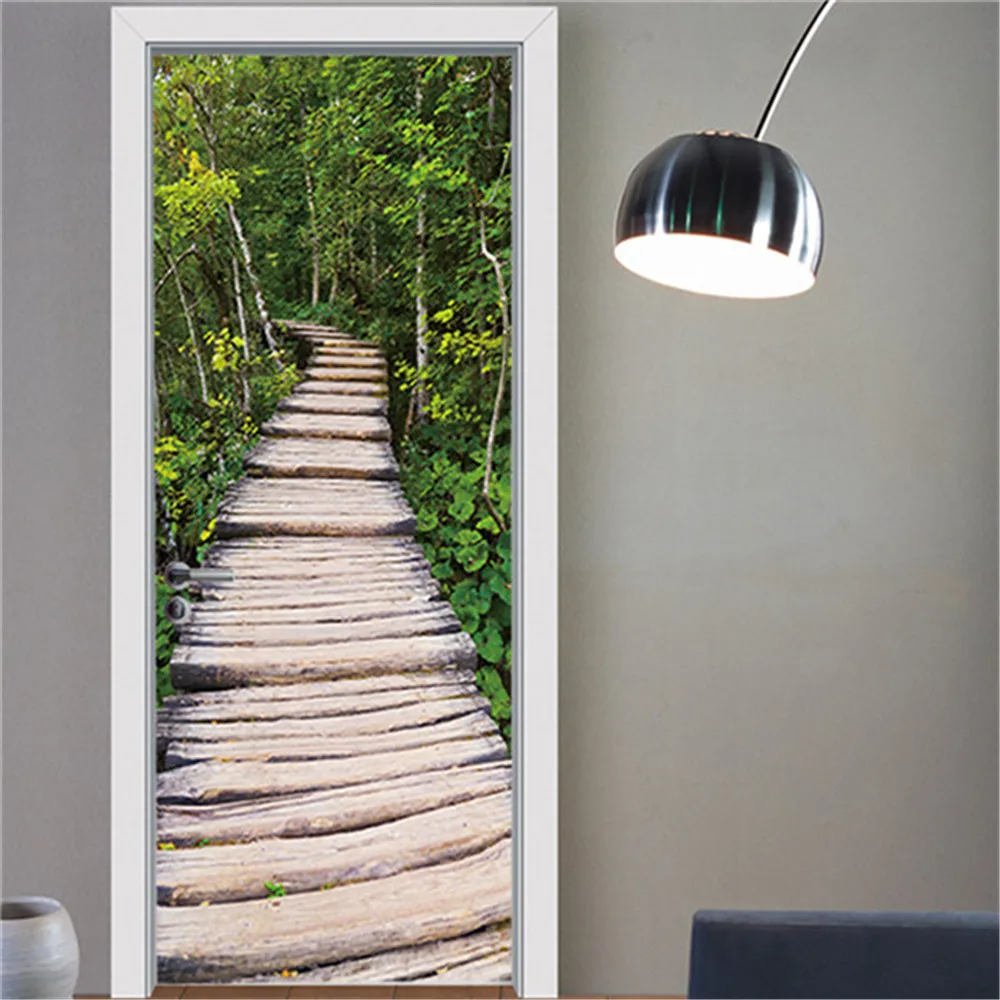 3D Door Stickers PVC Adhesive Scenery Tree Canvas Print Picture Home Decoration Waterproof Mural Decal For Living Room Bedroom
3D Door Stickers PVC Adhesive Scenery Tree Canvas Print Picture Home Decoration Waterproof Mural Decal For Living Room Bedroom