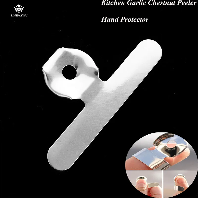 Multifunction Garlic Chestnut Peeler Slicer Stainless Steel Hand Finger Protector Kitchen Peeling Device Tools Free Shipping
Multifunction Garlic Chestnut Peeler Slicer Stainless Steel Hand Finger Protector Kitchen Peeling Device Tools Free Shipping