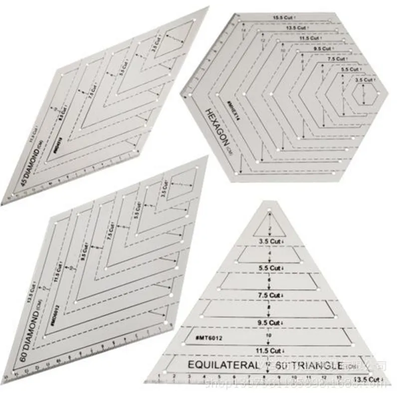1Pc Patchwork Ruler Quilting Tools High Grade Acrylic Material Transparent Ruler Scale School Supplies
1Pc Patchwork Ruler Quilting Tools High Grade Acrylic Material Transparent Ruler Scale School Supplies