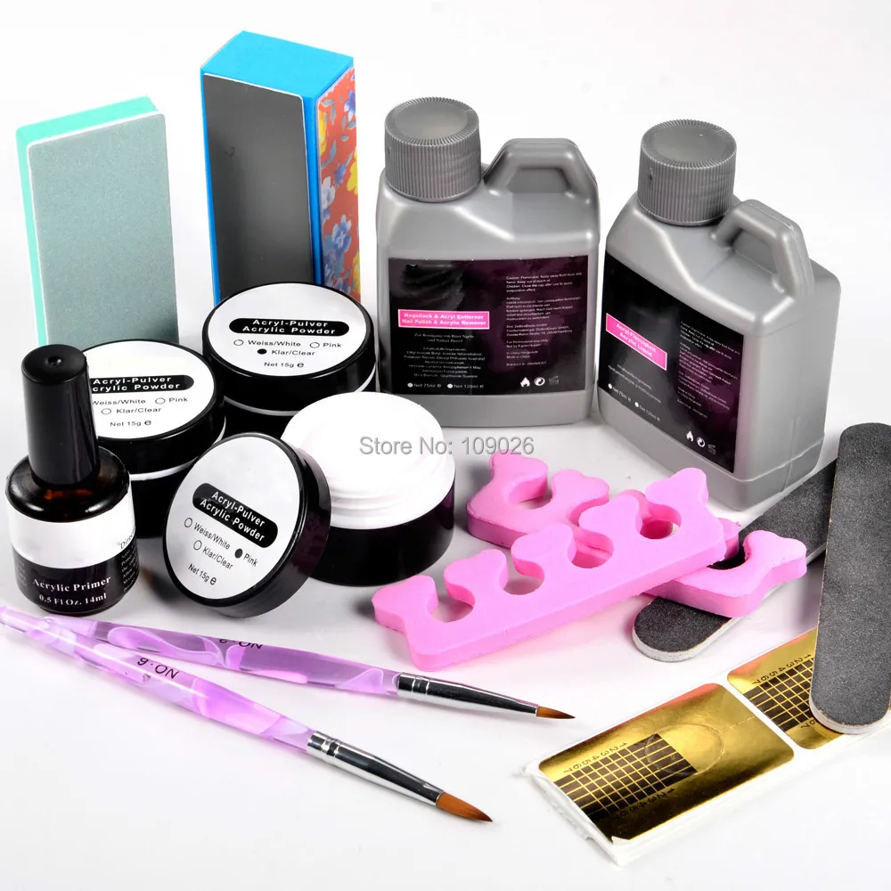 2017 New ! Acrylic liquid with Nail gel nail primer brush clipper tool Manicure set
2017 New ! Acrylic liquid with Nail gel nail primer brush clipper tool Manicure set