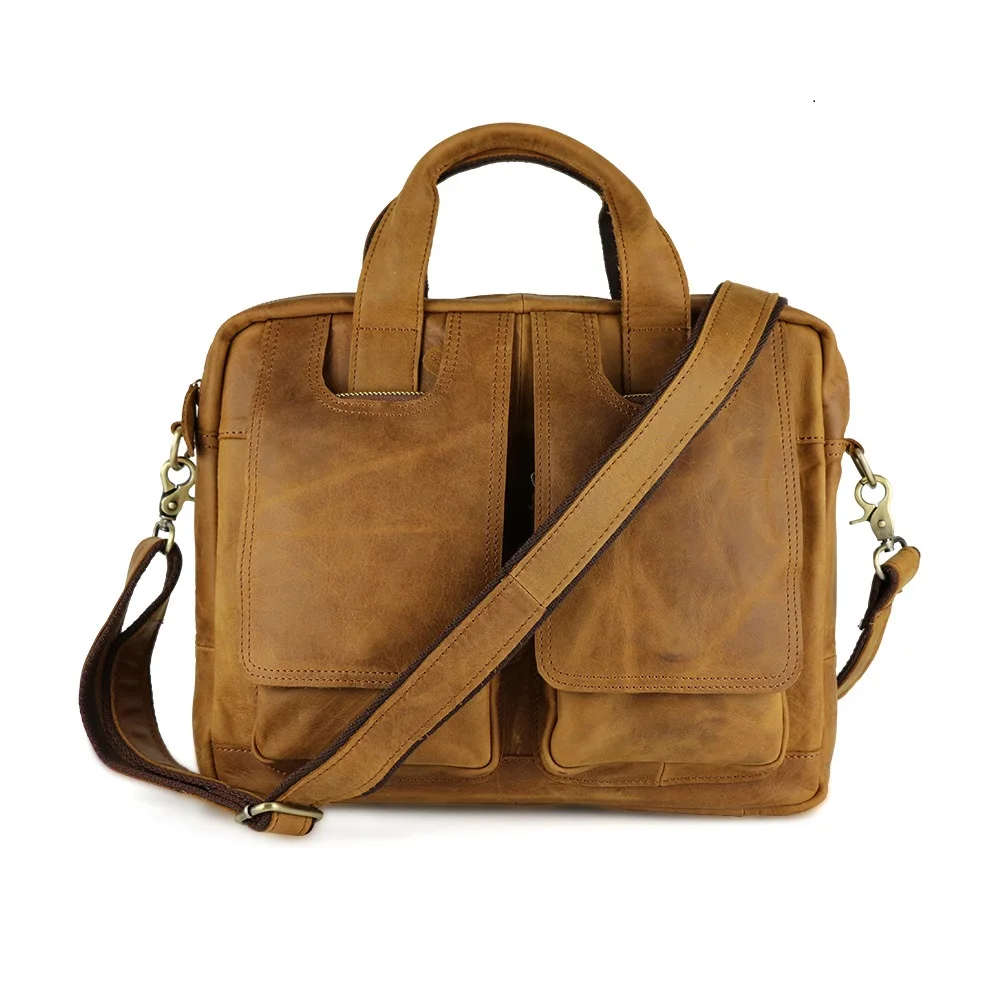 100% genuine leather men bag crazy horse leather men's handbags casual business shoulder bag briefcase messenger bag laptop
100% genuine leather men bag crazy horse leather men's handbags casual business shoulder bag briefcase messenger bag laptop