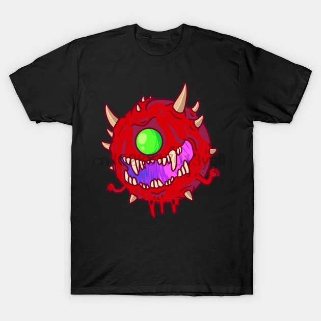 Новинка 2019 года летняя повседневная одежда футболка Doom Cacodemon | Мужская