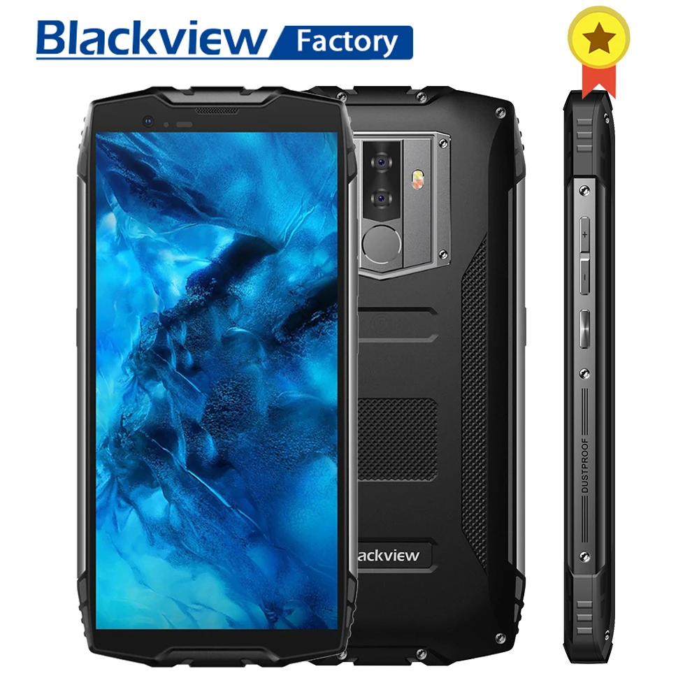 Blackview BV6800 Pro IP68 IP69K Face ID Smartphone 5.7"FHD 4GB+64GB 16.0MP Mobile Phone Octa Core Android 8.0 NFC 4G Cellphone
Blackview BV6800 Pro IP68 IP69K Face ID Smartphone 5.7"FHD 4GB+64GB 16.0MP Mobile Phone Octa Core Android 8.0 NFC 4G Cellphone