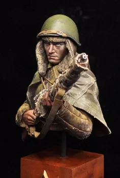 1/9 Resin bust model kit WWII Soviet Sniper Vasily 200mm (Not included the base) 44
1/9 Resin bust model kit WWII Soviet Sniper Vasily 200mm (Not included the base) 44
