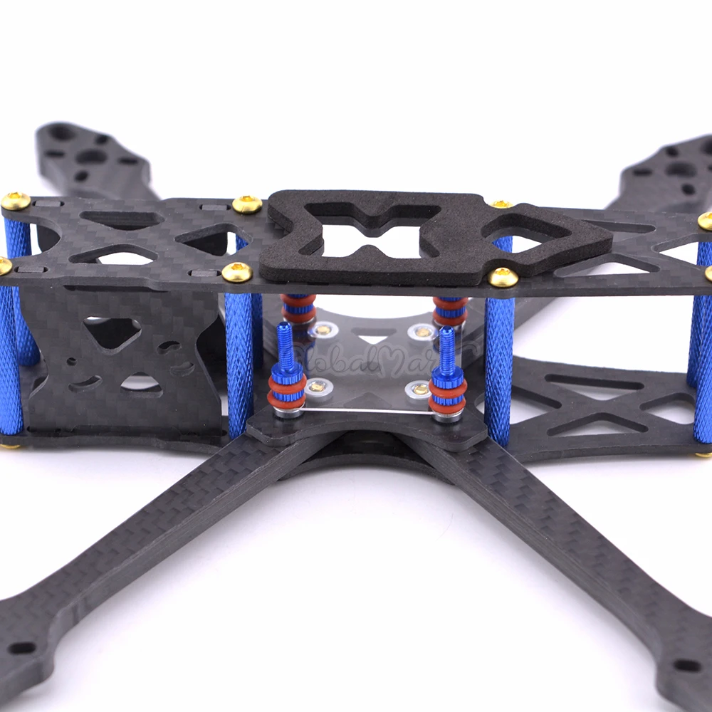 Stretch X5 V2 225 225mm w 5.5mm Arm Freestyle FPV Racing Quadcopter Frame Kit Upgrade Johnny 220mm FPV edition for 5 inch prop 22XX motor (6)