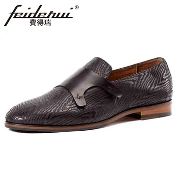 New Vintage Genuine Leather Men's Formal Dress Monk Straps Loafers Round Toe Handmade Man Striped Retro Oxfords Shoes KUD210
New Vintage Genuine Leather Men's Formal Dress Monk Straps Loafers Round Toe Handmade Man Striped Retro Oxfords Shoes KUD210