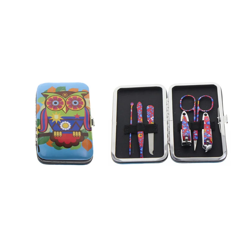 6Pcs/Set Flower Printed Professional Owl Manicure Pedicure Set Nail Care Set Kit Tool For Women Girl Child Kid Gift
6Pcs/Set Flower Printed Professional Owl Manicure Pedicure Set Nail Care Set Kit Tool For Women Girl Child Kid Gift