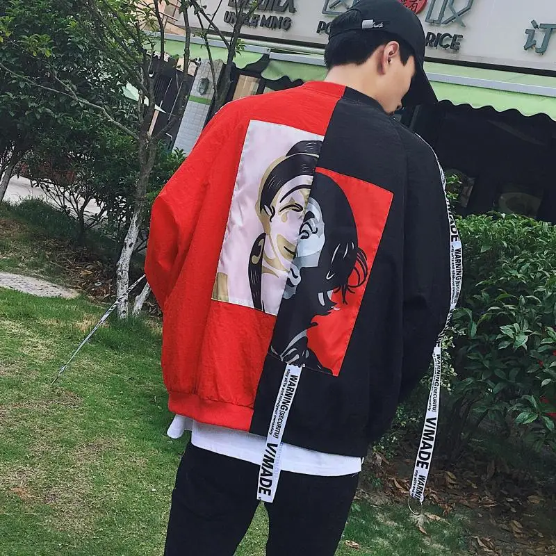 2017 Spring Hip Hop Bomber Jacket And Coat Men Women Fashion Print Men's Windbreaker Male Thin Baseball Jackets
2017 Spring Hip Hop Bomber Jacket And Coat Men Women Fashion Print Men's Windbreaker Male Thin Baseball Jackets