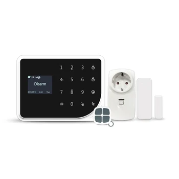 S5 home security intruder alarm system mobile APP control smart home burglar alarm 5 call phone 2 SMS phone gsm wifi alarm
S5 home security intruder alarm system mobile APP control smart home burglar alarm 5 call phone 2 SMS phone gsm wifi alarm