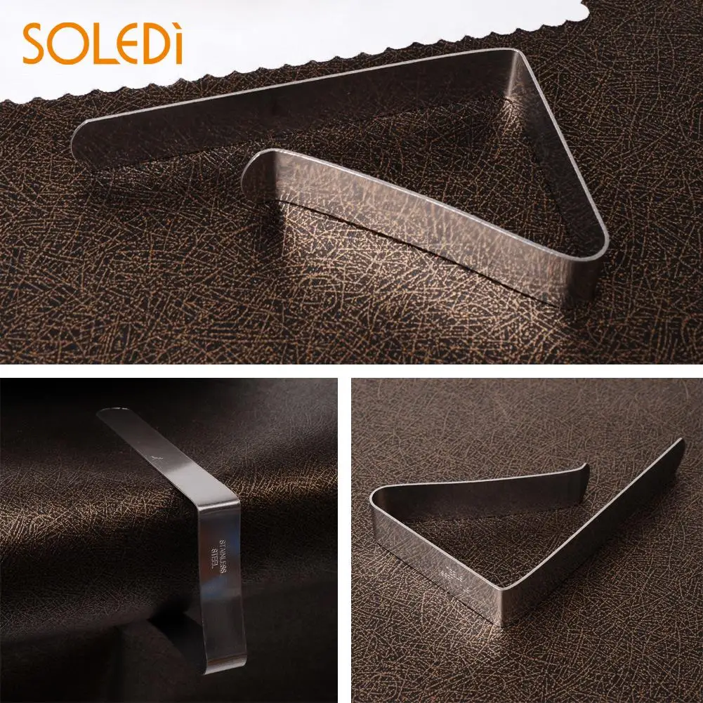 Stainless Steel Tablecloth Holder Cover Clips Table Clamps Rack Practical Picnic Prom Party Tools Tablecloth Clip
Stainless Steel Tablecloth Holder Cover Clips Table Clamps Rack Practical Picnic Prom Party Tools Tablecloth Clip