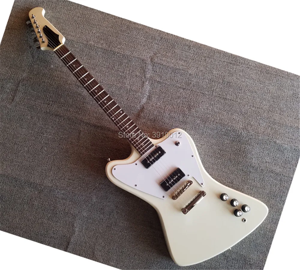 Factory Customized High-quality LP Shaped One Electric Guitar White ST Guitar P-90 Pickup
Factory Customized High-quality LP Shaped One Electric Guitar White ST Guitar P-90 Pickup