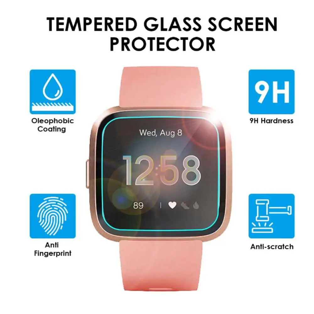 1 PACK Tempered Glass Screen Protector For Fitbit Versa Lite Smart Watch Protective Glass Bubble Free Explosion proof Ultra Thin
1 PACK Tempered Glass Screen Protector For Fitbit Versa Lite Smart Watch Protective Glass Bubble Free Explosion proof Ultra Thin