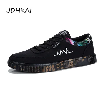 Canvas Shoes Men 2019 New Arival Fashion Black Lace-up Male Sneakers Man Breathable Colours Running Mens Canvas Shoes Casual
Canvas Shoes Men 2019 New Arival Fashion Black Lace-up Male Sneakers Man Breathable Colours Running Mens Canvas Shoes Casual