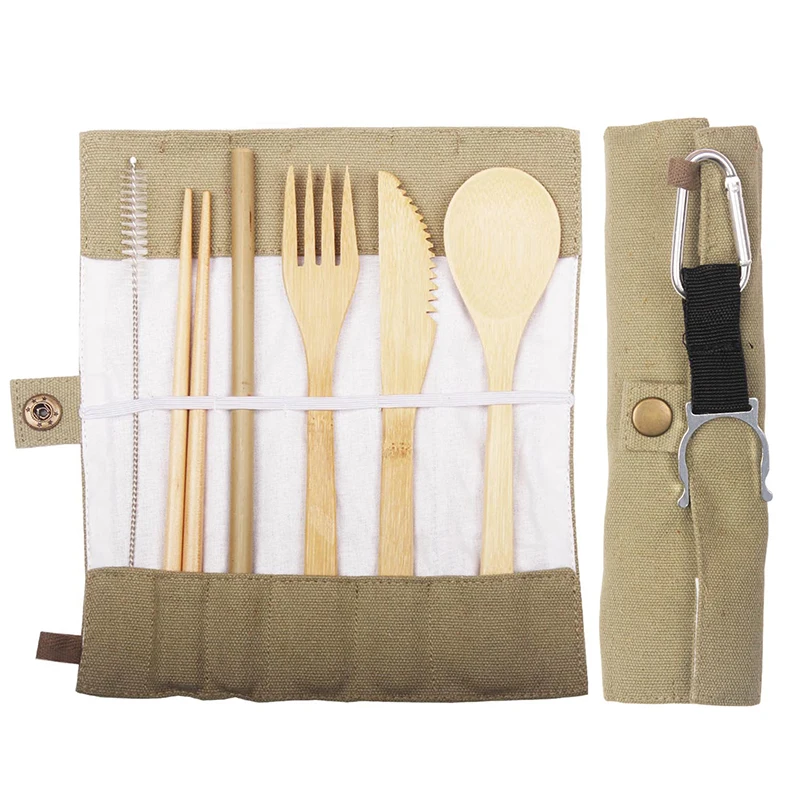 Bamboo Travel Utensil Set Organic Reusable Flatware Utensils dinnerware set bamboo cutlery fork spoon knife set Eco Friendly
Bamboo Travel Utensil Set Organic Reusable Flatware Utensils dinnerware set bamboo cutlery fork spoon knife set Eco Friendly