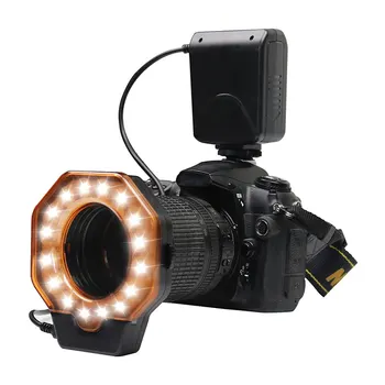 Camera Flash Macro LED Ring Flash Light SLR Camera Fill Light Photography Light LED Light Flash For Nikon Flash For Canon
Camera Flash Macro LED Ring Flash Light SLR Camera Fill Light Photography Light LED Light Flash For Nikon Flash For Canon