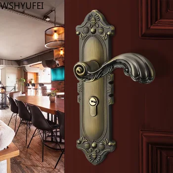 Green bronze European door lock indoor bedroom solid wood door handle universal mute home door handle lock new home accessories
Green bronze European door lock indoor bedroom solid wood door handle universal mute home door handle lock new home accessories