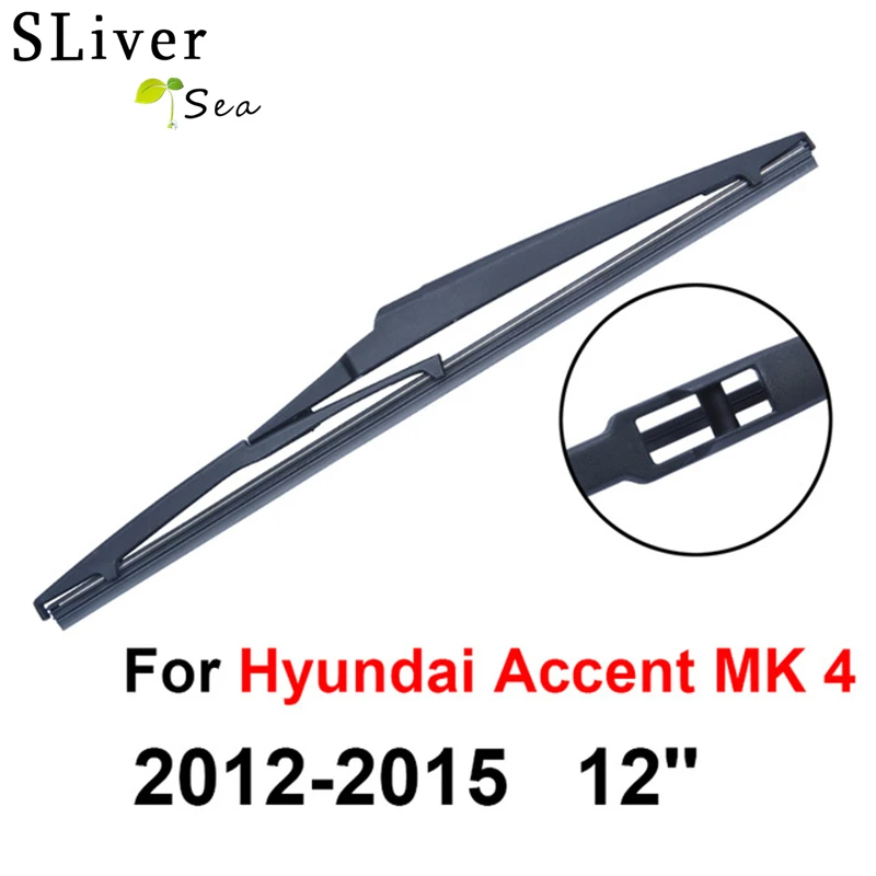 Rear Wiper Blade No Arm For Hyundai Accent MK 4 2012-2015 12'' 5 door hatchback High Quality Iso9000 Natural Rubber A1-30
Rear Wiper Blade No Arm For Hyundai Accent MK 4 2012-2015 12'' 5 door hatchback High Quality Iso9000 Natural Rubber A1-30