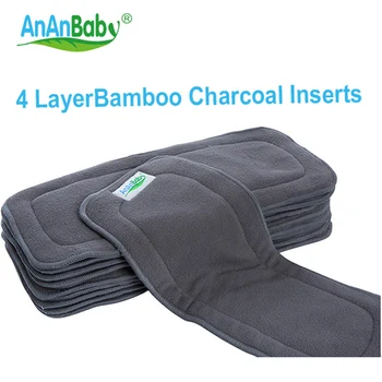 100 pcs/lot Inserts for Baby Nappies 4 Layer Bamboo Charcoal Insert Your Best Choice
100 pcs/lot Inserts for Baby Nappies 4 Layer Bamboo Charcoal Insert Your Best Choice
