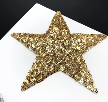 5pcs Sequins Embroidered Gold/Silver Star Patch For T-shirt Sweater Sew On Garment Accessories Applique Diy Decoration patches
5pcs Sequins Embroidered Gold/Silver Star Patch For T-shirt Sweater Sew On Garment Accessories Applique Diy Decoration patches