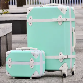 14" 24"(2 pieces/set) Retro abs+pc trolley luggage bags set on universal wheels,red married box,retro girl travel luggage bags
14" 24"(2 pieces/set) Retro abs+pc trolley luggage bags set on universal wheels,red married box,retro girl travel luggage bags