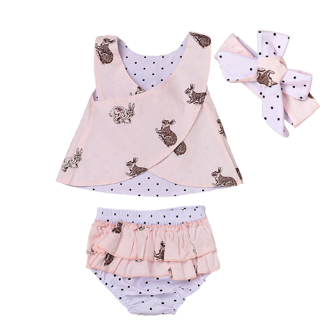 Pudcoco 3Pcs Toddler Baby Girls Kid Clothes Rabbit Cotton O-Neck Vest +Shorts Outfits Set 0-3 Years Easter Costume
Pudcoco 3Pcs Toddler Baby Girls Kid Clothes Rabbit Cotton O-Neck Vest +Shorts Outfits Set 0-3 Years Easter Costume