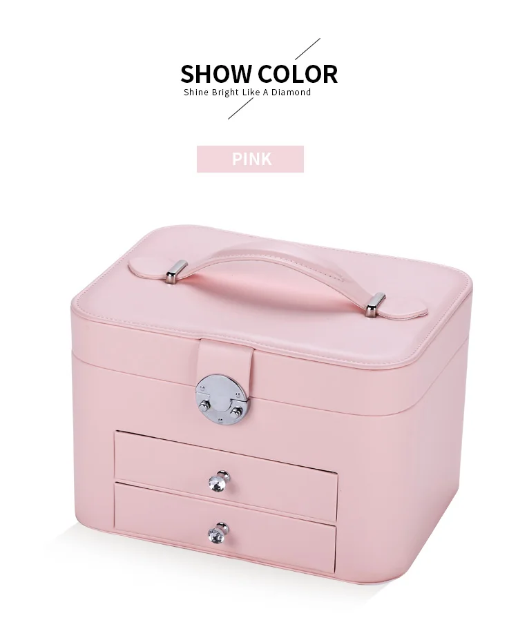 HTB1LP4ZbkH0gK0jSZPiq6yvapXac Luxury Large PU Leather Drawer Jewelry Box With Mirror HTB1LP4ZbkH0gK0jSZPiq6yvapXac
