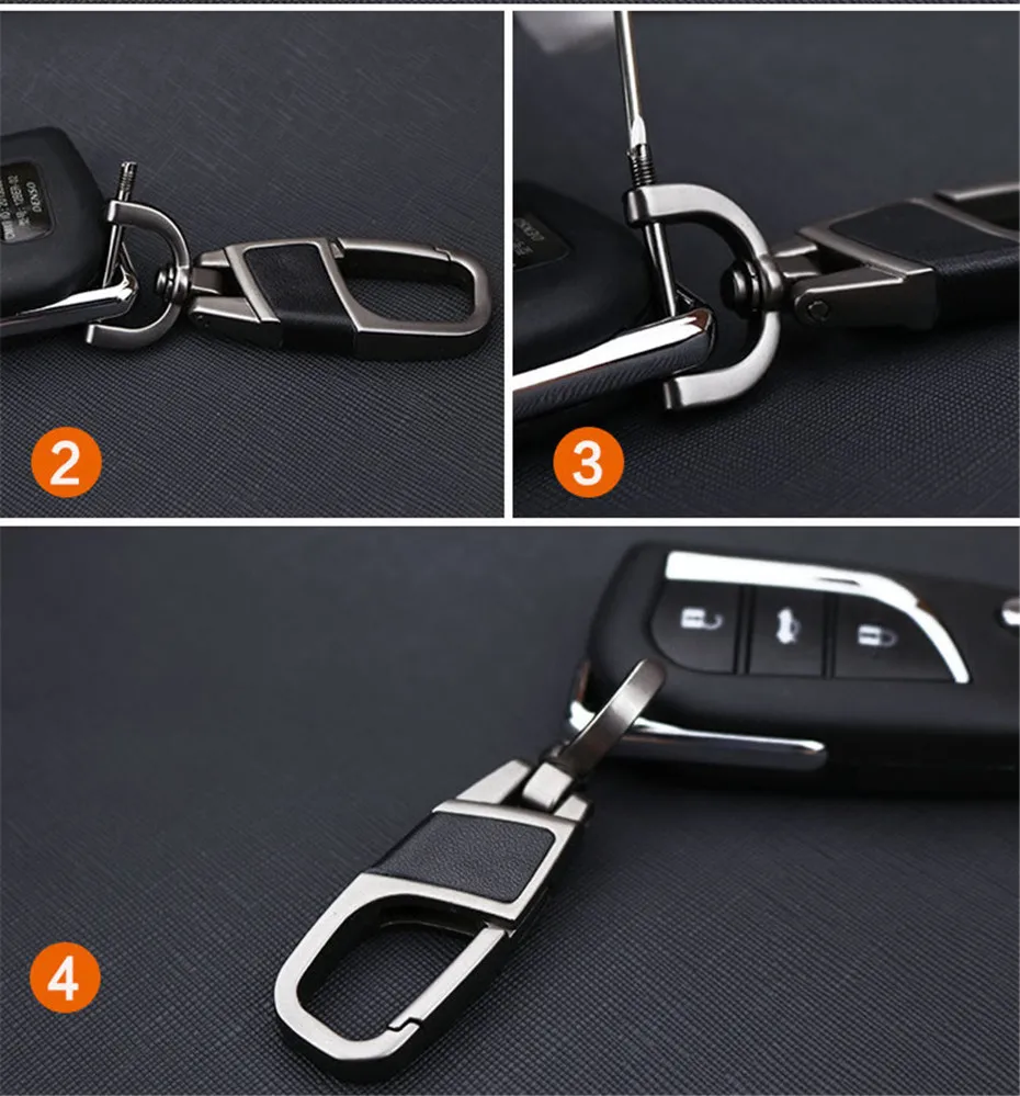 Car Keychain Key Rings Holder (13)