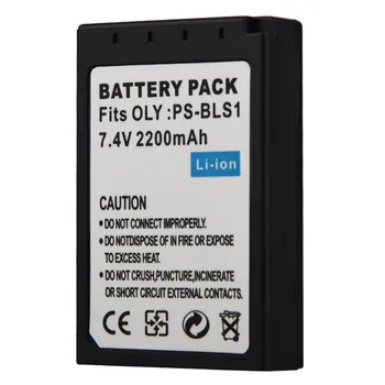 2200mAh Rechargeable Li-ion Battery PS-BLS1 BLS1 For OLY. EP2 EPL1 EPL2 EP1 E410 E400 Camera Replacement Batteria Backup Bateria
2200mAh Rechargeable Li-ion Battery PS-BLS1 BLS1 For OLY. EP2 EPL1 EPL2 EP1 E410 E400 Camera Replacement Batteria Backup Bateria