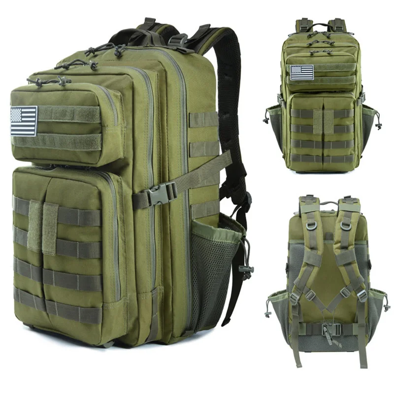 Hot 45L Military Tactical Assault Pack Backpack Army Waterproof Bag Out Bag Small Rucksack for Outdoor Hiking Camping Hunting
Hot 45L Military Tactical Assault Pack Backpack Army Waterproof Bag Out Bag Small Rucksack for Outdoor Hiking Camping Hunting