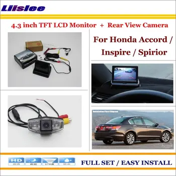 Liislee For Honda Accord/Inspire/Spirior 2003~2007 Car Reverse Rear Camera + 4.3" LCD Monitor = 2 in 1 Parking System
Liislee For Honda Accord/Inspire/Spirior 2003~2007 Car Reverse Rear Camera + 4.3" LCD Monitor = 2 in 1 Parking System