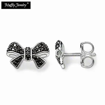 Black Bow Stud Earrings,Thomas Style Glam Fashion Good Jewerly For Women,2017 Ts Gift In 925 Sterling Silver,Super Deals
Black Bow Stud Earrings,Thomas Style Glam Fashion Good Jewerly For Women,2017 Ts Gift In 925 Sterling Silver,Super Deals