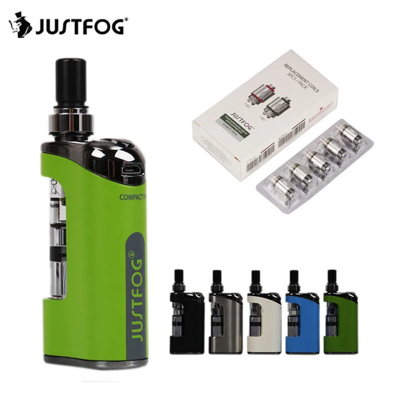Vape Starter Kit JUSTFOG Compact 14 Electronic Cigarette Kit Pen 1500mAh Battery 1.8ml Q14 Atomizer Tank fit 1.2ohm 1.6ohm Coil
Vape Starter Kit JUSTFOG Compact 14 Electronic Cigarette Kit Pen 1500mAh Battery 1.8ml Q14 Atomizer Tank fit 1.2ohm 1.6ohm Coil