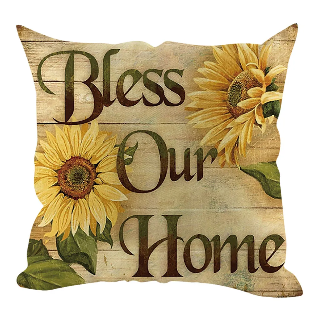 Sunflower Cushion Cover Short Plush Comfortable Pillow Covers For Sofa Seat Soft Throw Pillow Case 45x45CM Home Decor
Sunflower Cushion Cover Short Plush Comfortable Pillow Covers For Sofa Seat Soft Throw Pillow Case 45x45CM Home Decor