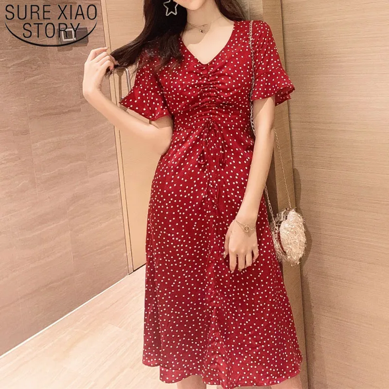 Fashion women dress 2019 A-Line Dot Butterfly Sleeve Empire V-Neck Summer red elegant dress shirts chiffon lady dress 3268 50
Fashion women dress 2019 A-Line Dot Butterfly Sleeve Empire V-Neck Summer red elegant dress shirts chiffon lady dress 3268 50