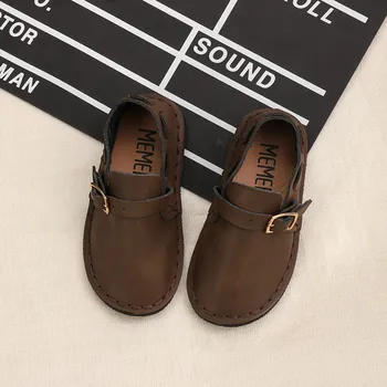 Kids Genuine Leather Shoes Good Quality Daughter and Mum Shoes Slip on Loafers Children Moccasins Aurora Shoes Vintage All Match
Kids Genuine Leather Shoes Good Quality Daughter and Mum Shoes Slip on Loafers Children Moccasins Aurora Shoes Vintage All Match