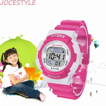 Colorful Children Boy Girl Watch Sport LED Digital Clock Swimming Waterproof Date Chronograph Back Light watch Christmas Gift
Colorful Children Boy Girl Watch Sport LED Digital Clock Swimming Waterproof Date Chronograph Back Light watch Christmas Gift