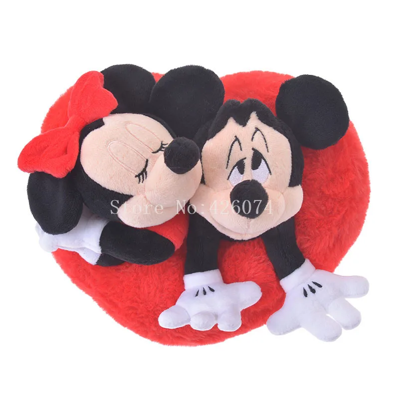 New Valentine's Day Mickey Minnie Plush For Girls Boys Kids Stuffed Animals Toys Children Christmas Gifts 20CM
New Valentine's Day Mickey Minnie Plush For Girls Boys Kids Stuffed Animals Toys Children Christmas Gifts 20CM