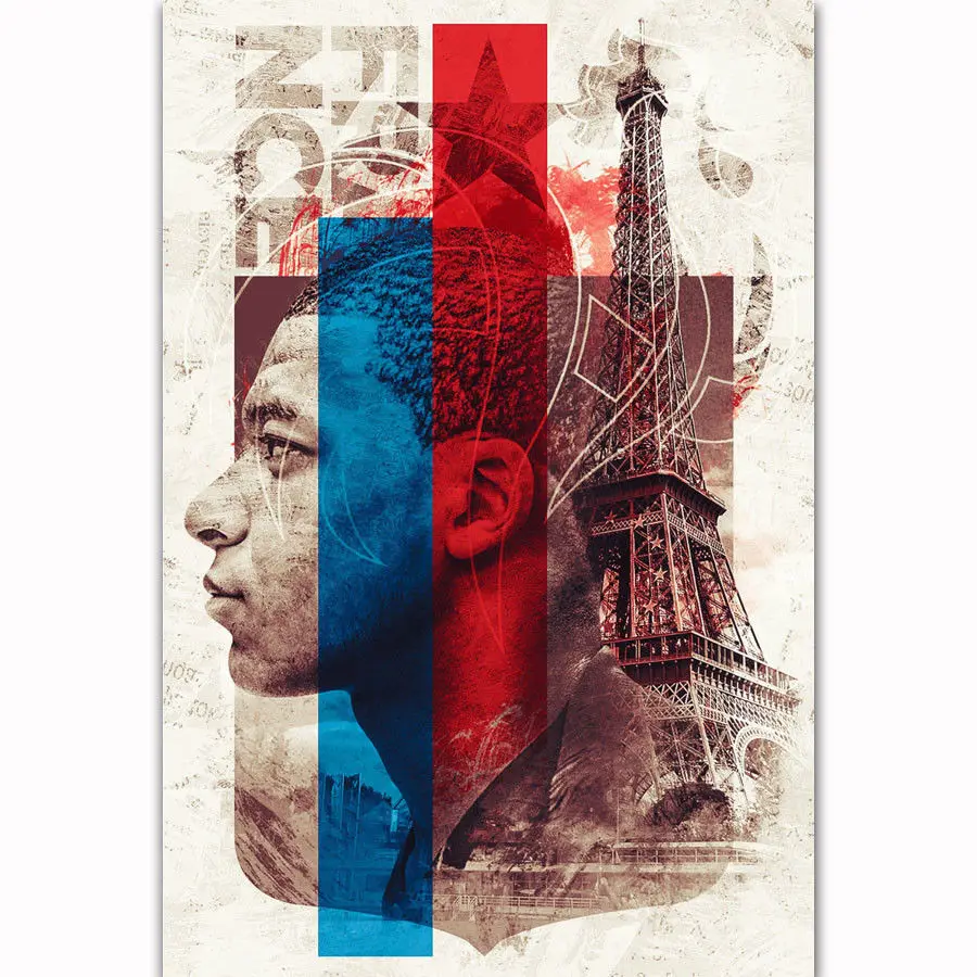 Art Print Kylian Mbappe France Soccer Champion Team Super Star Light Canvas Poster 14x21 20x30 24x36Inch Wall Decoration C-889
Art Print Kylian Mbappe France Soccer Champion Team Super Star Light Canvas Poster 14x21 20x30 24x36Inch Wall Decoration C-889